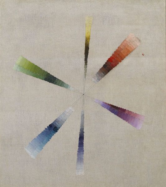Artist James Wood: Colour circle, circa 1920